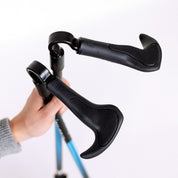 Sisu Grip sauvojen vaakasuora kahva lähikuvassa